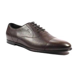 Gucci Dark Brown Calf Leather Oxford Loafers Men’s 11 Dress Shoes
